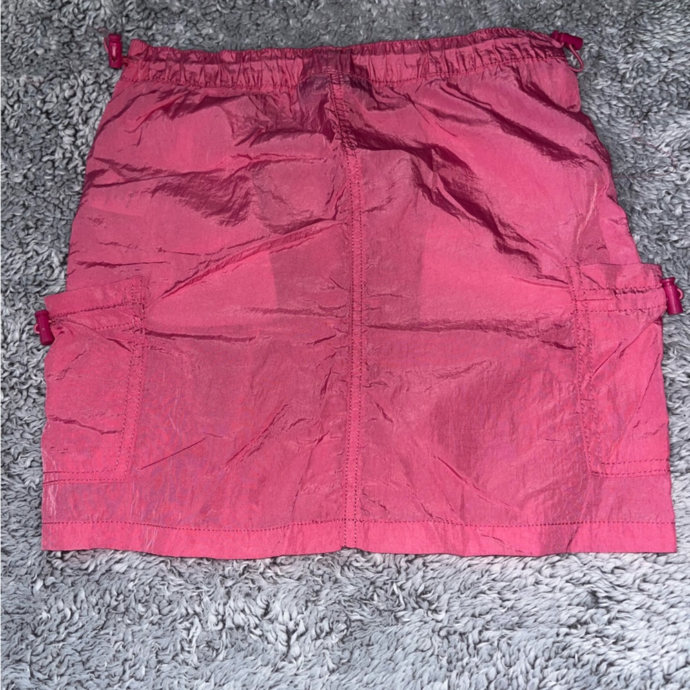 Pink Cargo Skirt